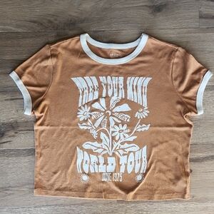 Arizona Jean Company Kids Brown Graphic Tee